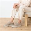 Paul Green Super Soft Platform Slip On - Beige Nubuck